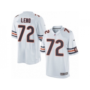 Youth Nike Chicago Bears #72 Charles Leno Limited White NFL Jersey