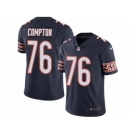 Youth Nike Chicago Bears #76 Tom Compton Navy Blue Team Color Vapor Untouchable Limited Player NFL Jersey