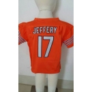 nike kids nfl jerseys chicago bears #17 jeffery orange[nike]