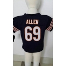 nike kids nfl jerseys chicago bears #69 allen blue[nike]