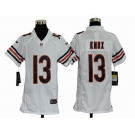 nike youth nfl jerseys chicago bears #13 johnny knox white[nike]