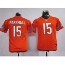 nike youth nfl jerseys chicago bears #15 marshall orange[marshall][nike]