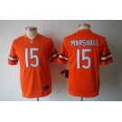 nike youth nfl jerseys chicago bears #15 marshall orange[nike limited]