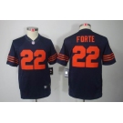 nike youth nfl jerseys chicago bears #22 matt forte blue[nike limited orange number]