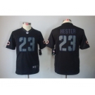 nike youth nfl jerseys chicago bears #23 hester black[nike impact limited]