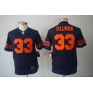 nike youth nfl jerseys chicago bears #33 tillman blue[nike limited orange number]