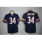 nike youth nfl jerseys chicago bears #34 payton blue[nike]