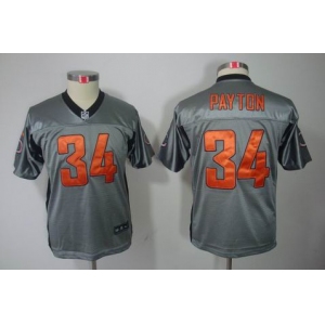 nike youth nfl jerseys chicago bears #34 payton grey[Elite shadow]