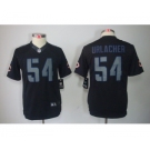 nike youth nfl jerseys chicago bears #54 urlacher black[nike impact limited]