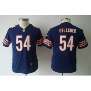 nike youth nfl jerseys chicago bears #54 urlacher blue[nike]