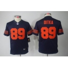 nike youth nfl jerseys chicago bears #89 mike ditka blue[nike limited orange number]