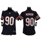 nike youth nfl jerseys chicago bears #90 peppers blue[nike]