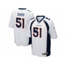 Men's Nike Denver Broncos #51 Todd Davis Game White NFL Jersey