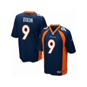 Men's Nike Denver Broncos #9 Riley Dixon Game Navy Blue Alternate NFL Jersey