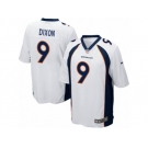 Men's Nike Denver Broncos #9 Riley Dixon Game White NFL Jersey