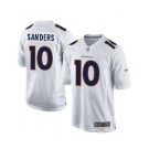 nike nfl jerseys denver broncos #10 sanders white[new game][sanders]