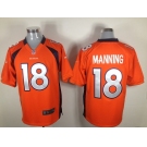 nike nfl jerseys denver broncos #18 manning orange[game]