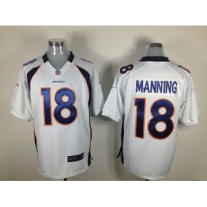 nike nfl jerseys denver broncos #18 manning white[game]