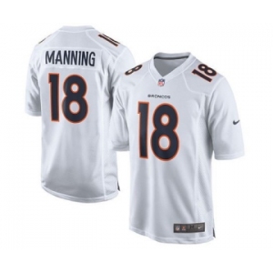 nike nfl jerseys denver broncos #18 peyton manning white[new game]