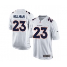 nike nfl jerseys denver broncos #23 ronnie hillman white[new game][hillman]