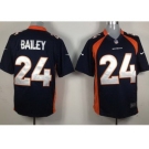 nike nfl jerseys denver broncos #24 bailey blue[game]