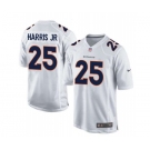 nike nfl jerseys denver broncos #25 harris jr white[new game]