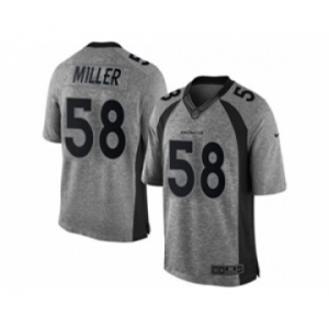 nike nfl jerseys denver broncos #58 miller gray[game]