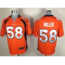 nike nfl jerseys denver broncos #58 miller orange[game]