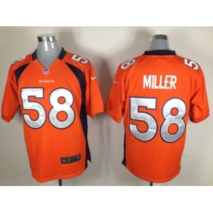 nike nfl jerseys denver broncos #58 miller orange[game]