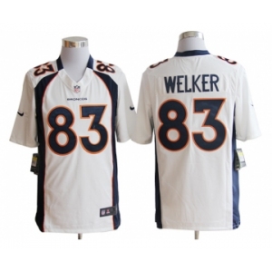 nike nfl jerseys denver broncos #83 welker white[game]