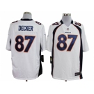 nike nfl jerseys denver broncos #87 eric decker white[game]