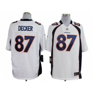 nike nfl jerseys denver broncos #87 eric decker white[game]