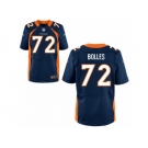 Men's Denver Broncos #72 Garett Bolles Nike Blue 2017 Draft Pick Elite Jersey