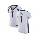 Nike Denver Broncos #1 Marquette King White Men Stitched NFL Vapor Untouchable Elite Jersey