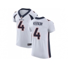 Nike Denver Broncos #4 Case Keenum White Men Stitched NFL Vapor Untouchable Elite Jersey