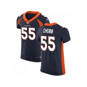 Nike Denver Broncos #55 Bradley Chubb Navy Blue Alternate Men Stitched NFL Vapor Untouchable Elite Jersey