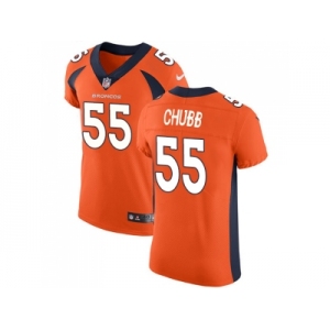 Nike Denver Broncos #55 Bradley Chubb Orange Team Color Men Stitched NFL Vapor Untouchable Elite Jersey