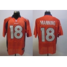 Nike nfl jerseys denver broncos #18 manning orange[elite]