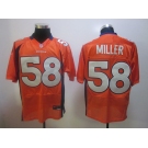 Nike nfl jerseys denver broncos #58 miller orange[elite]