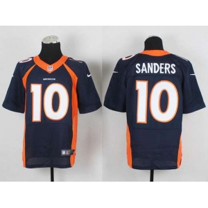 nike nfl jerseys denver broncos #10 sanders blue[new Elite][sanders]