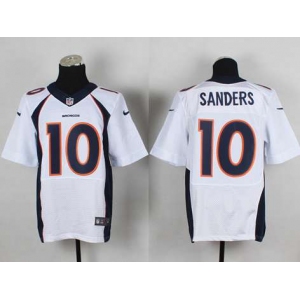 nike nfl jerseys denver broncos #10 sanders white[new Elite][sanders]