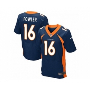 nike nfl jerseys denver broncos #16 bennie fowler blue[Elite][fowler]