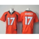 nike nfl jerseys denver broncos #17 osweiler orange[Elite]