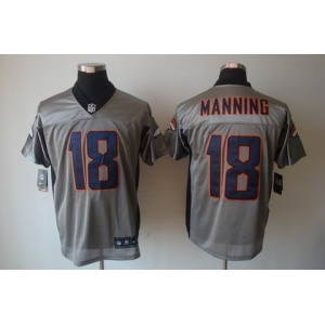nike nfl jerseys denver broncos #18 manning grey[nike shadow]