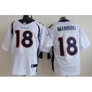 nike nfl jerseys denver broncos #18 peyton manning white[new Elite]