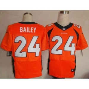 nike nfl jerseys denver broncos #24 bailey orange[Elite]