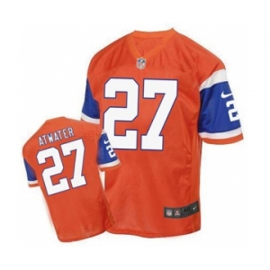 nike nfl jerseys denver broncos #27 steve atwater orange[2016 Elite][atwater]