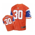 nike nfl jerseys denver broncos #30 davis orange[2016 Elite][davis]