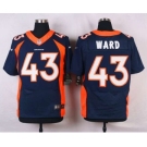 nike nfl jerseys denver broncos #43 ward blue[new Elite]