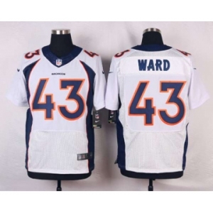 nike nfl jerseys denver broncos #43 ward white[new Elite]